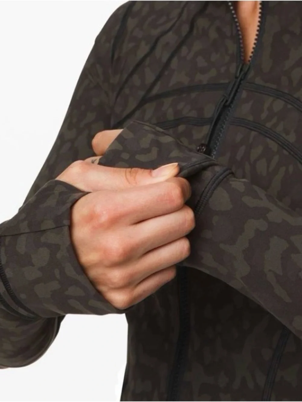 Lululemon Define Jacket Luxtreme ~ 6 ~ Formation Camo Evergreen Multi